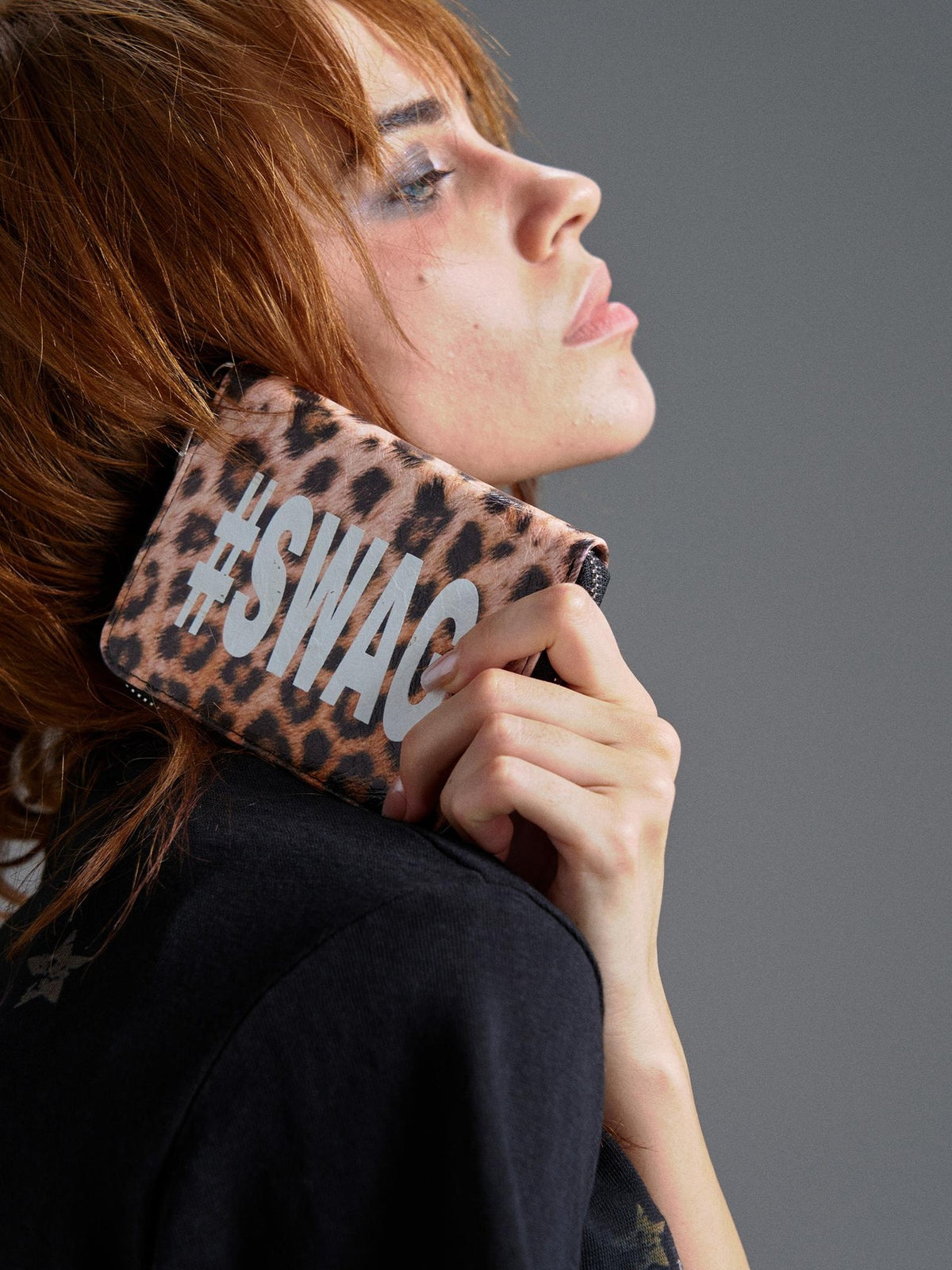 PAIKI Polka Dot Leopard Star Print Y2k Pu Women's Wallets