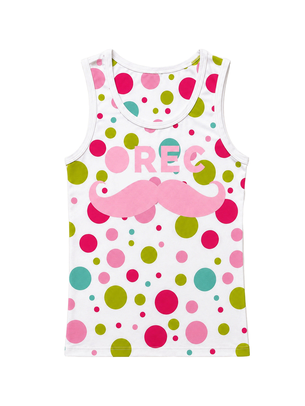 PAIKI_Polka_Dot_Star_Print_Women's_Tank_Tops_1055586423012_MISSTT