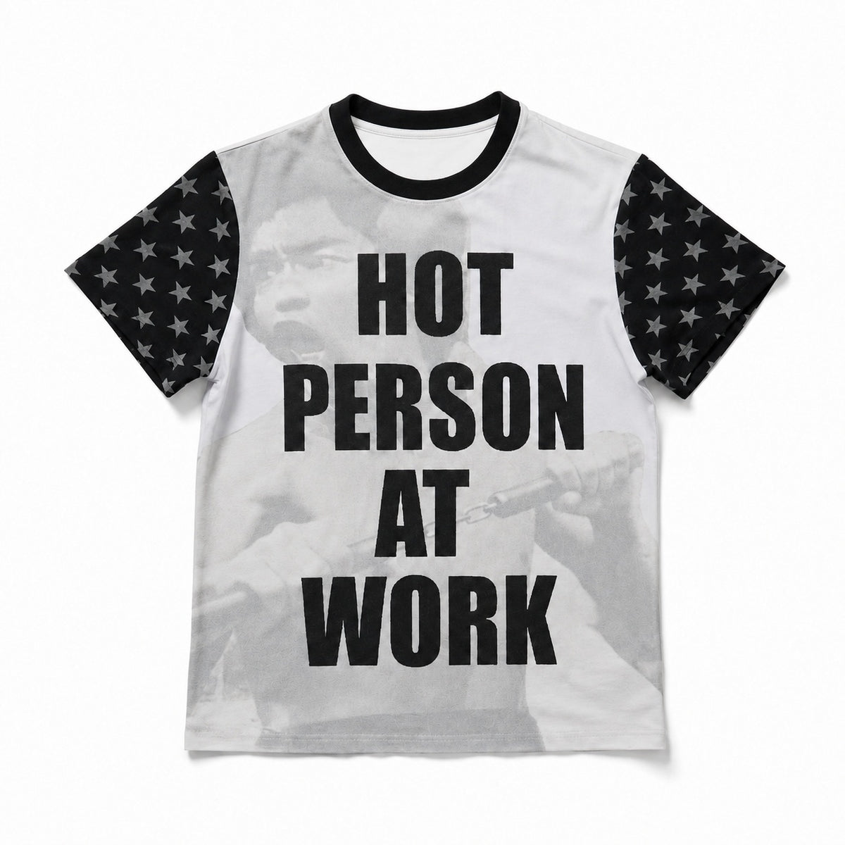 PAIKI_Punk_Digital_Print_Raglan_Star_Graphic_Women's_Cotton_Short_Sleeve_T-shirts_1052585840662_MISSTT