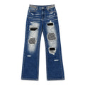 PAIKI_Rhinestone_Studded_Embroidered_Washed_Women's_Denim_Ripped_Jeans_1074988280802_MISSTT