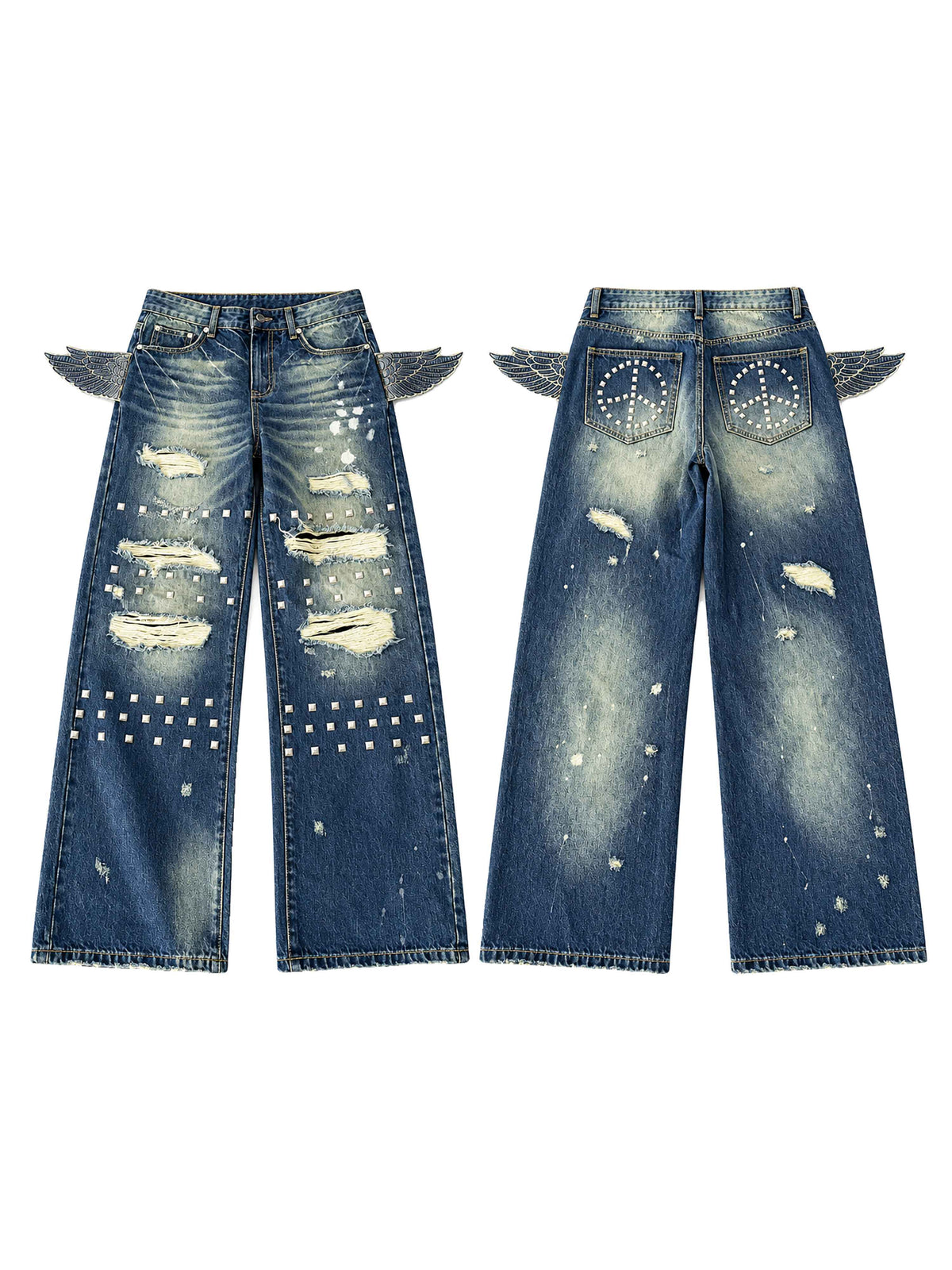 PAIKI_Riveted_Splatter_Wash_Distressed_Straight_Leg_Women's_Denim_Distressed_Jeans_1088515703843_MISSTT