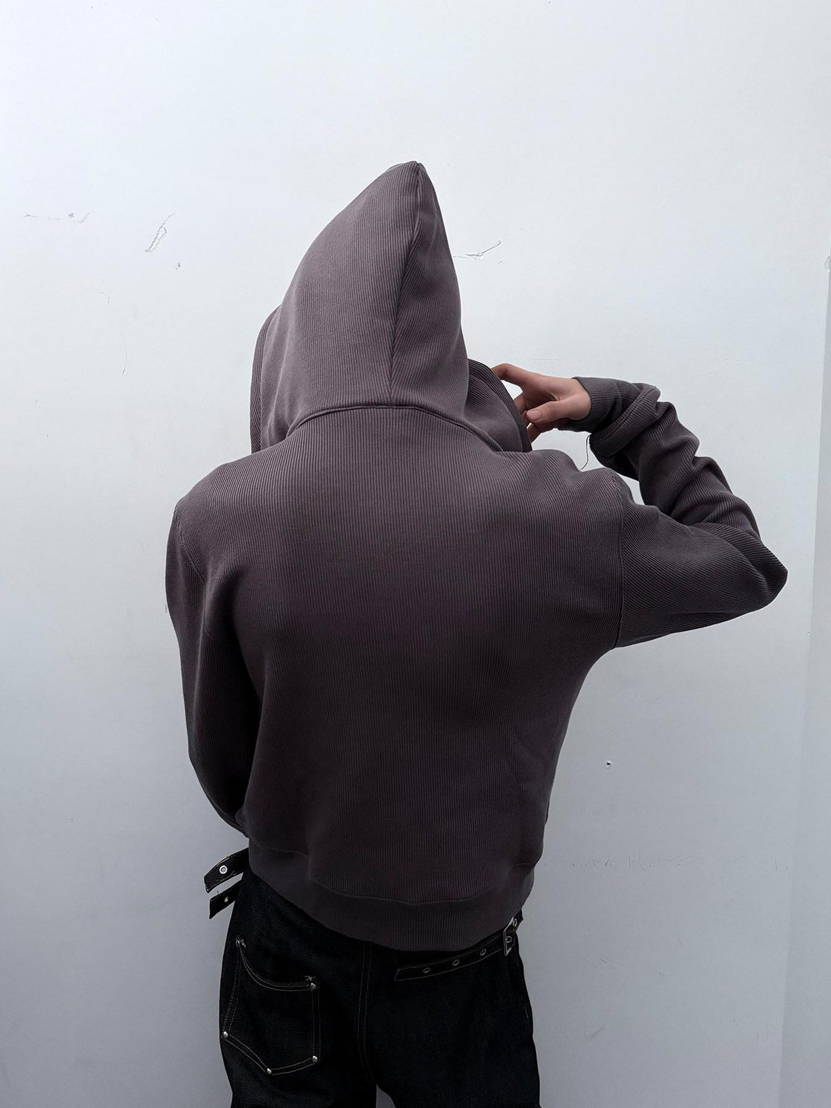 PAIKI Riveted Subculture Visual Women's Zip-up Hoodies