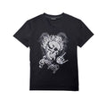 PAIKI_Skull_Rhinestone_Rock_V-neck_Long_Cotton_Unisex_Fit_Short_Sleeve_T-Shirts_MISSTT