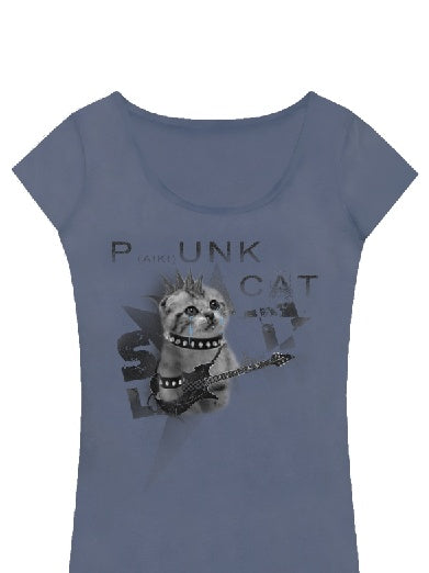 PAIKI Slim Cotton Animal Print Trendy Youth Unisex Round Neck Short Sleeve T-Shirts