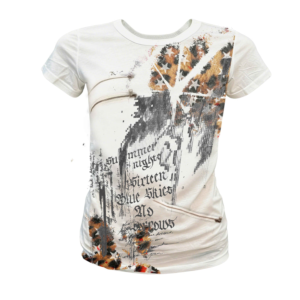PAIKI_Slim_Fit_Metal_Print_Sorona_Zip_Crewneck_Unisex_Rock_Short_Sleeve_T-Shirts_MISSTT