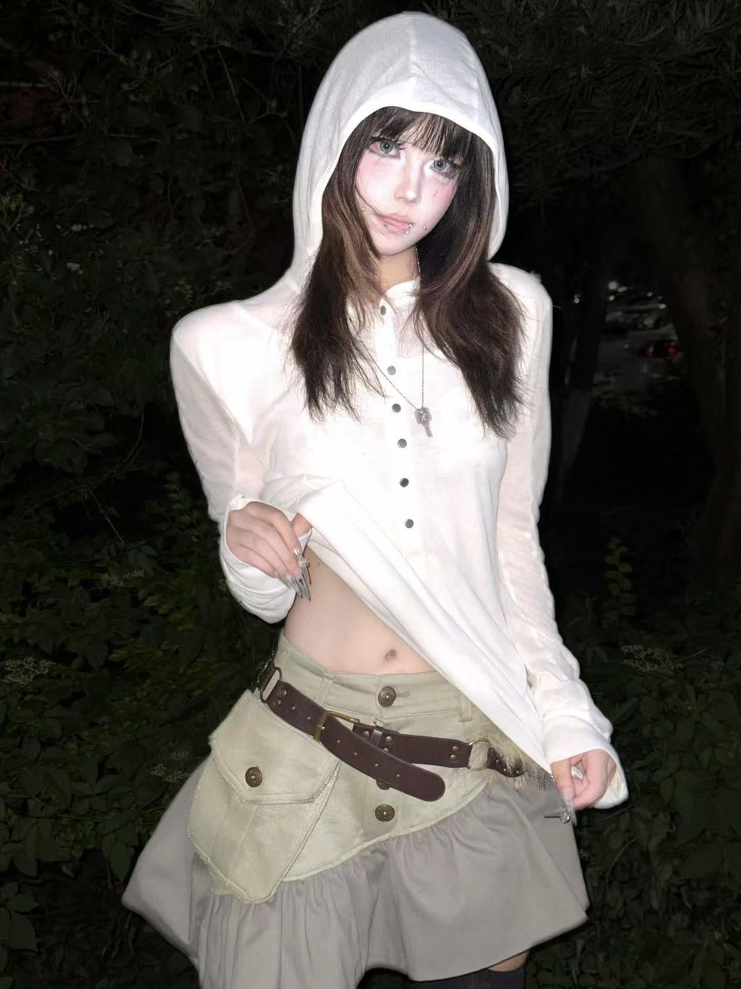 PAIKI Slimming Lightweight Slim Fit Hooded Pullover Casual Unisex Polyester Hoodies