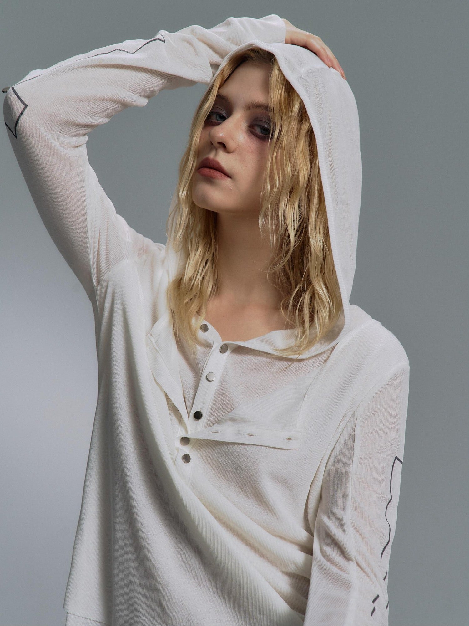 PAIKI Slimming Lightweight Slim Fit Hooded Pullover Casual Unisex Polyester Hoodies