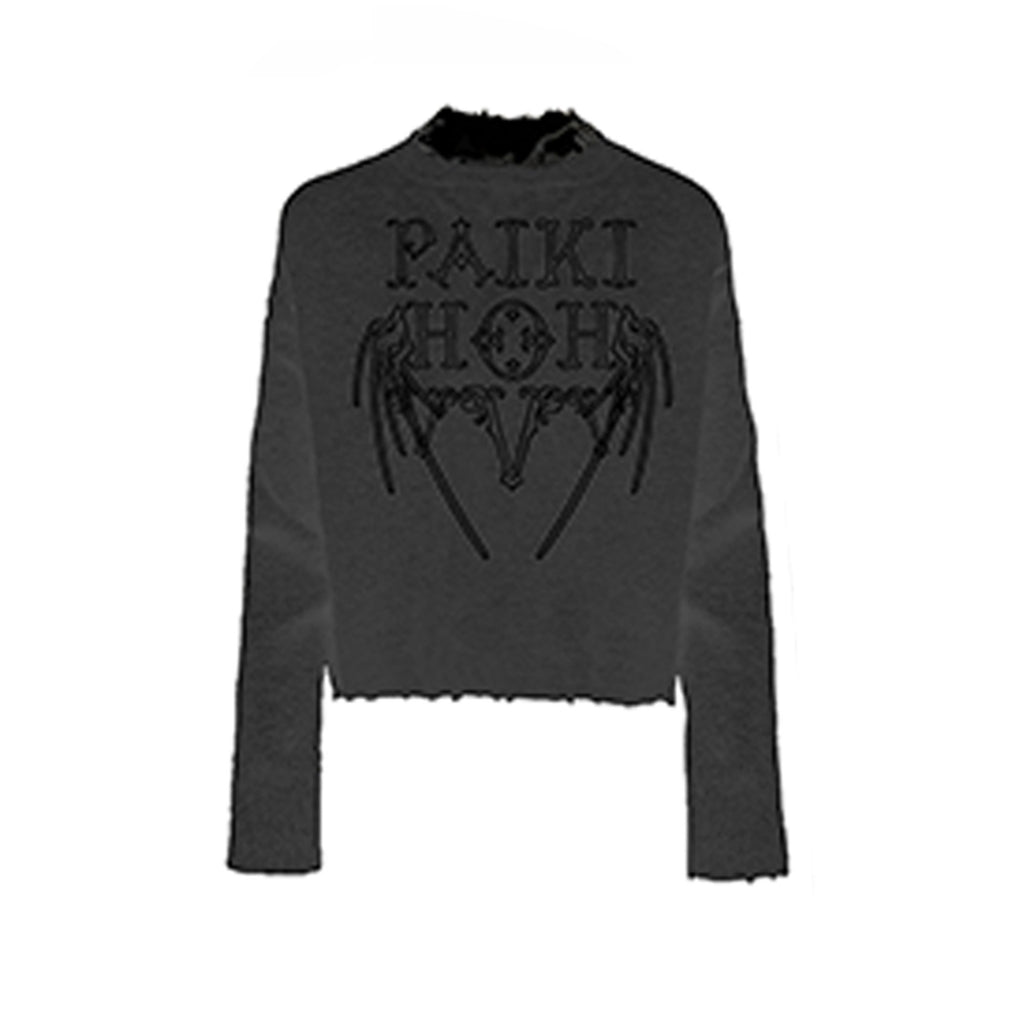 PAIKI_Soft_Loose_Casual_Unisex_Crew_Neck_Wingbone_Ember_Polyester_Knit_Sweaters_MISSTT