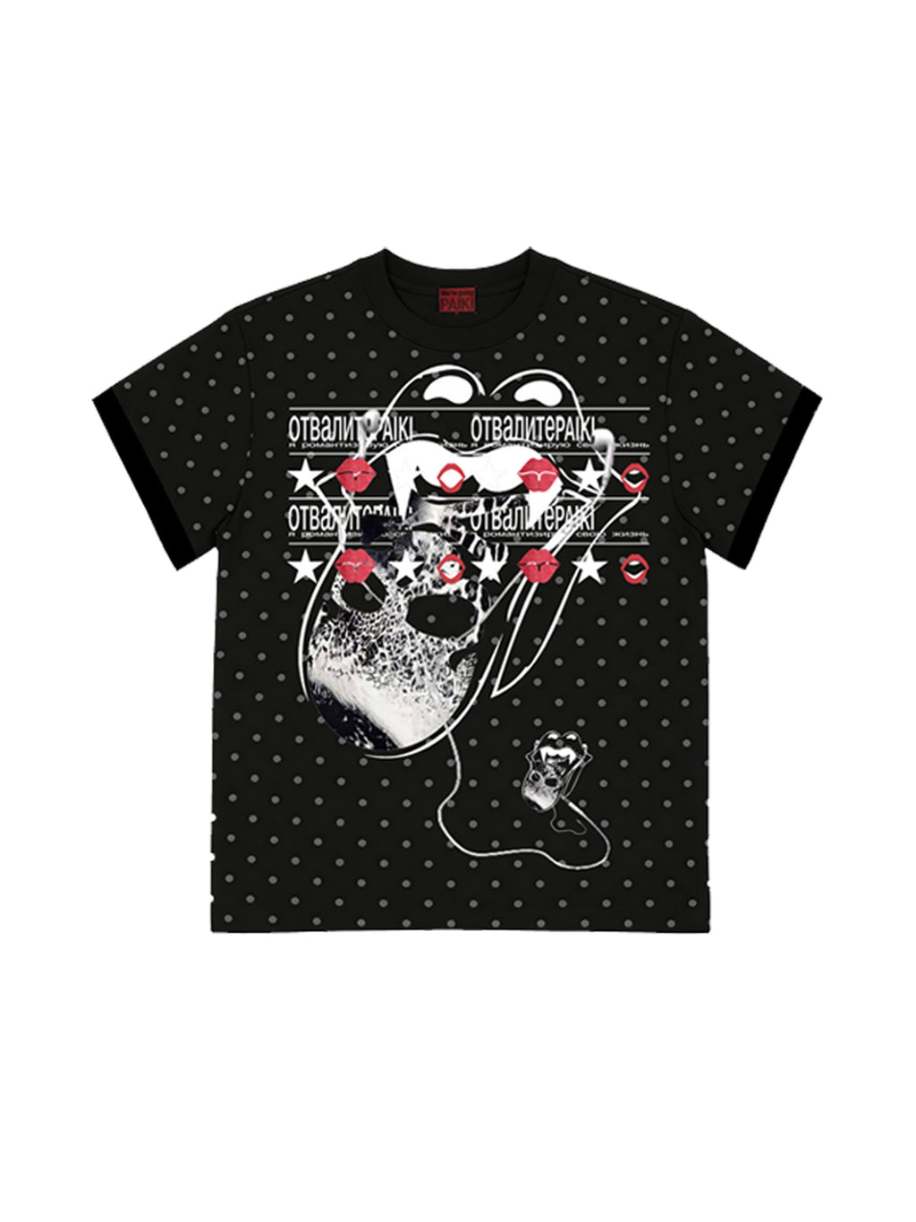 PAIKI_Sorona_Blend_Polka_Dot_Digital_Print_Unisex_Crew_Neck_Short_Sleeve_T-Shirts_MISSTT