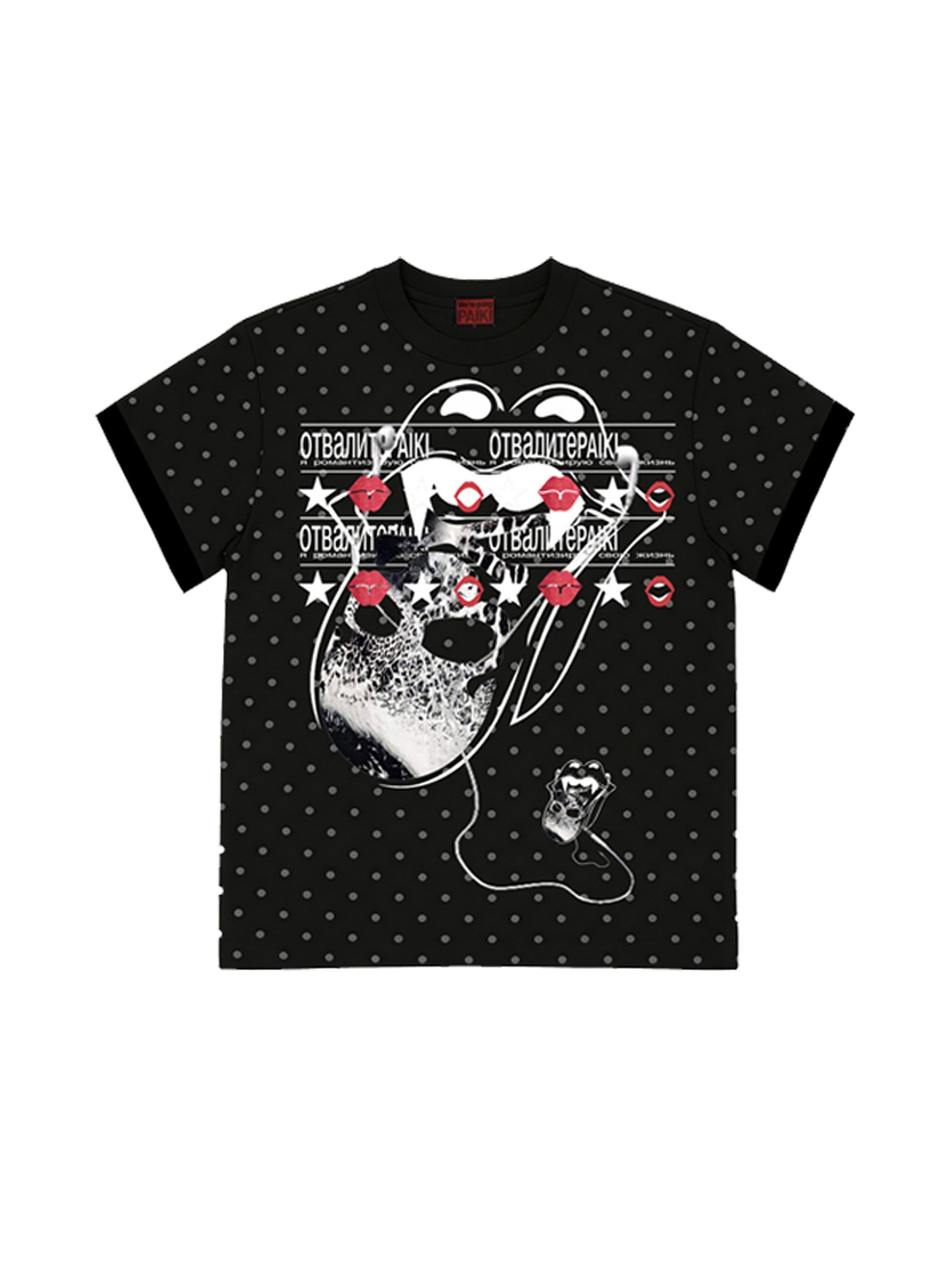PAIKI_Sorona_Blend_Polka_Dot_Digital_Print_Unisex_Crew_Neck_Short_Sleeve_T-Shirts_MISSTT