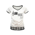 PAIKI_Sorona_Cotton_Blend_Polka_Dot_Slim_Fit_V-neck_Unisex_Short_Sleeve_T-Shirts_MISSTT