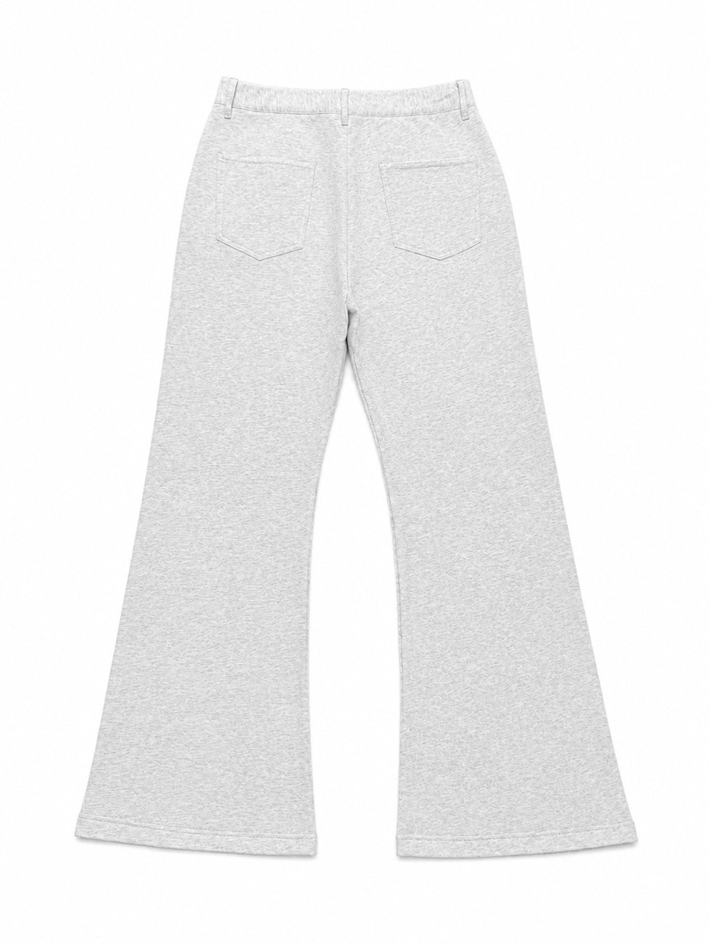 PAIKI Star Print Flared Loose Fit Cotton Women's Sweatpants