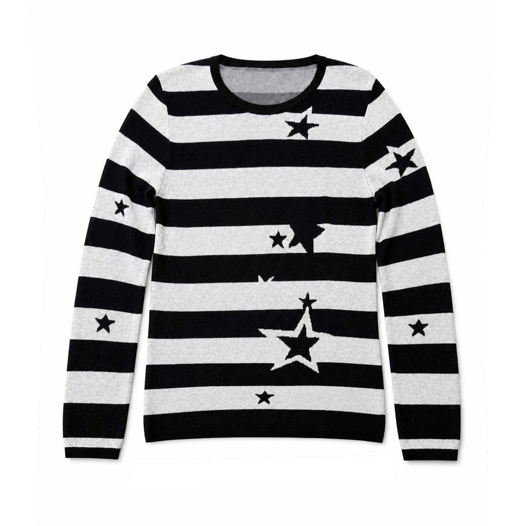 PAIKI_Star_Striped_Print_Slim_Fit_Wool_Blend_Women's_Crew_Neck_Sweaters_1078498227157_MISSTT