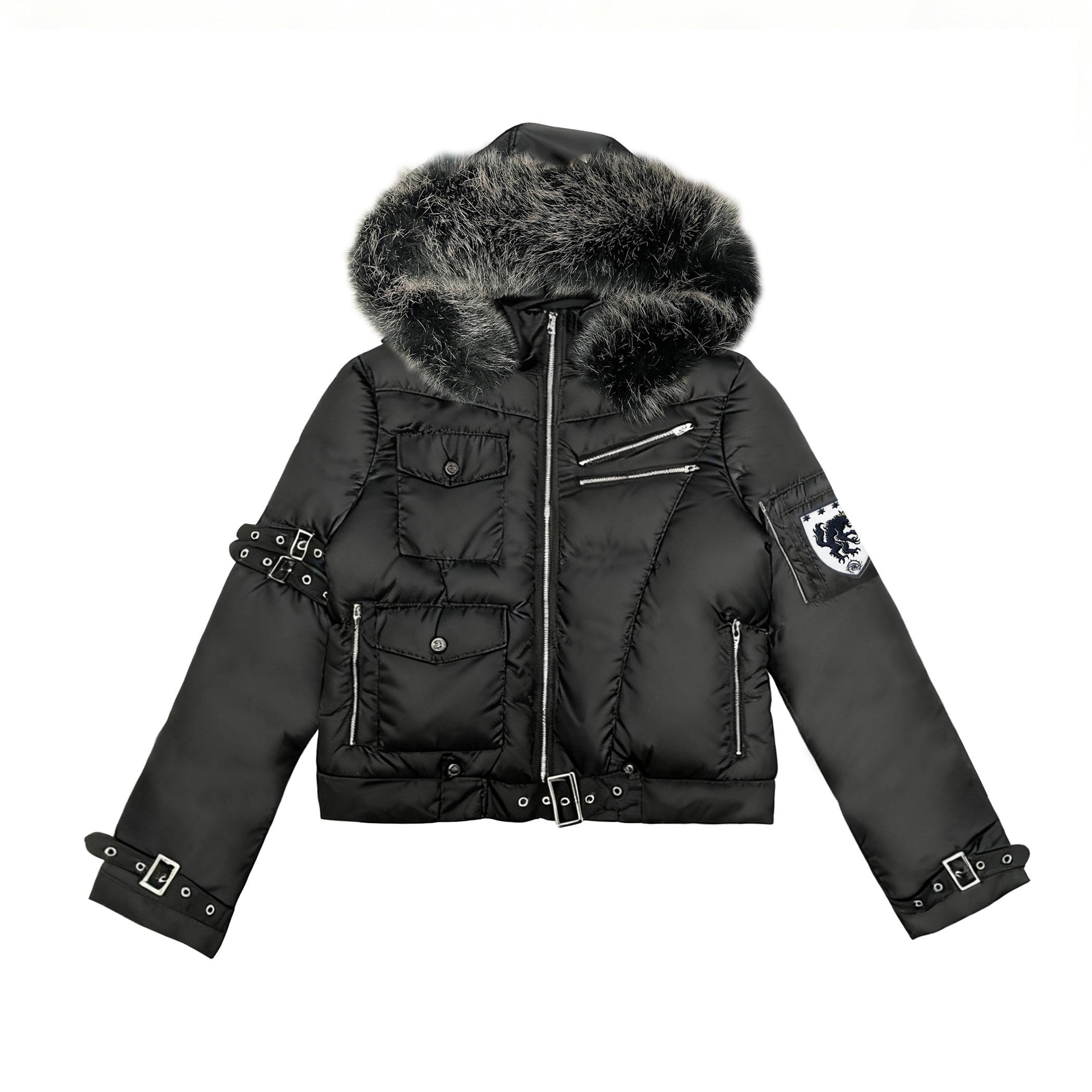 PAIKI_Thick_Silk_Cotton_Fill_Hooded_Glossy_Metal_Accent_Cleanfit_Youth_Puffer_Jackets_MISSTT