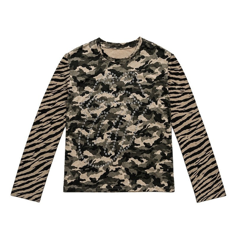 PAIKI_Tiger_Camo_Studded_Rhinestone_Graphic_Women's_Cotton_Pullover_Hoodies_1064662631796_MISSTT