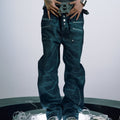PAIKI_Washed_Cotton_Denim_With_Metal_Zipper_Mid_Rise_Loose_Fit_Unisex_Straight_Jeans_MISSTT