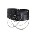 PINKSPINK_Black_Electric_Sparkle_Rhinestone_Rock_Women's_Pu_Waist_Belts_704102445708_MISSTT