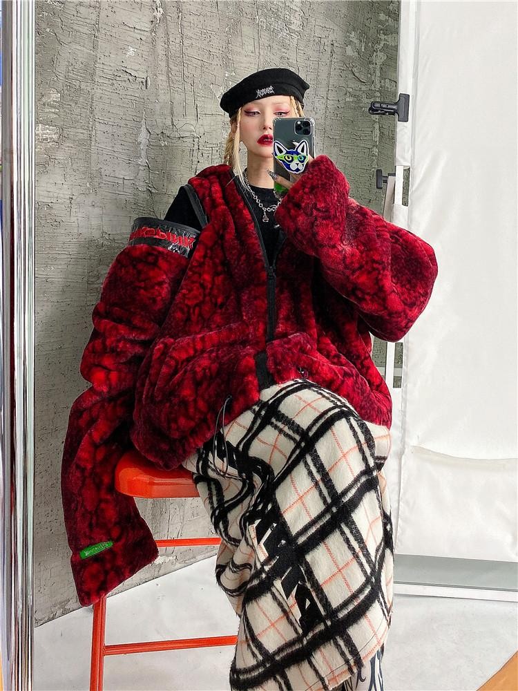 PINKSPINK Black Fleece Beret Scarf And Gloves Set Women's Cotton Berets