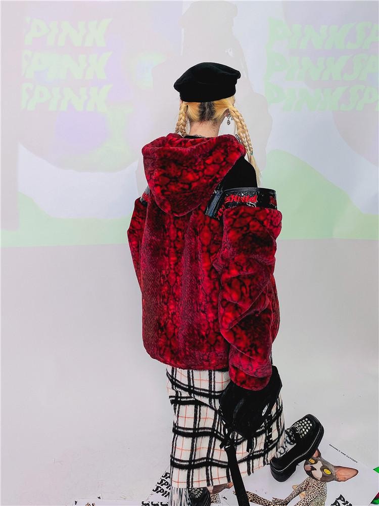 PINKSPINK Black Fleece Beret Scarf And Gloves Set Women's Cotton Berets