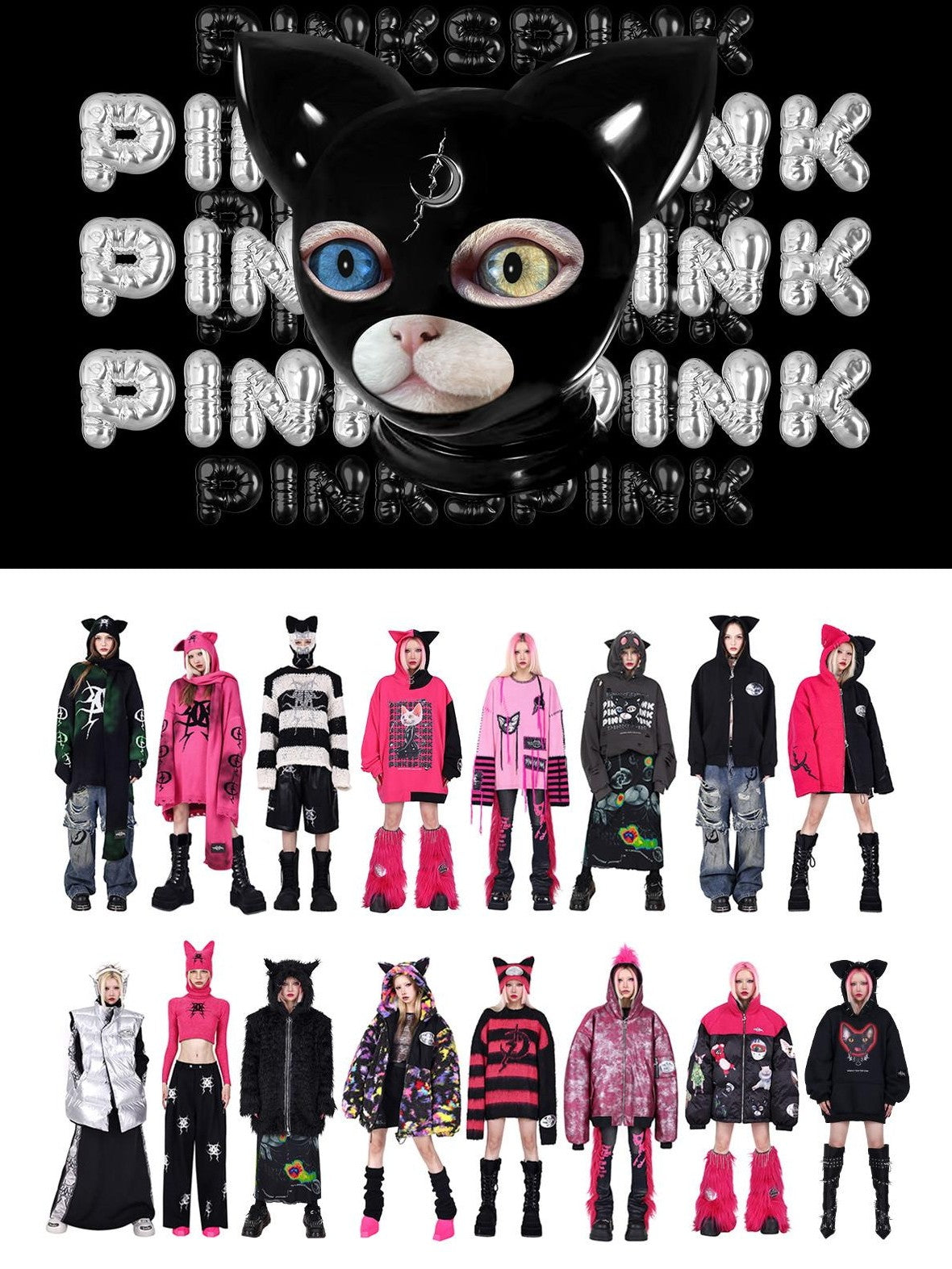 PINKSPINK Black Reconstructed Frayed Hem Slim Fit High Stretch Women's Denim Flare Jeans