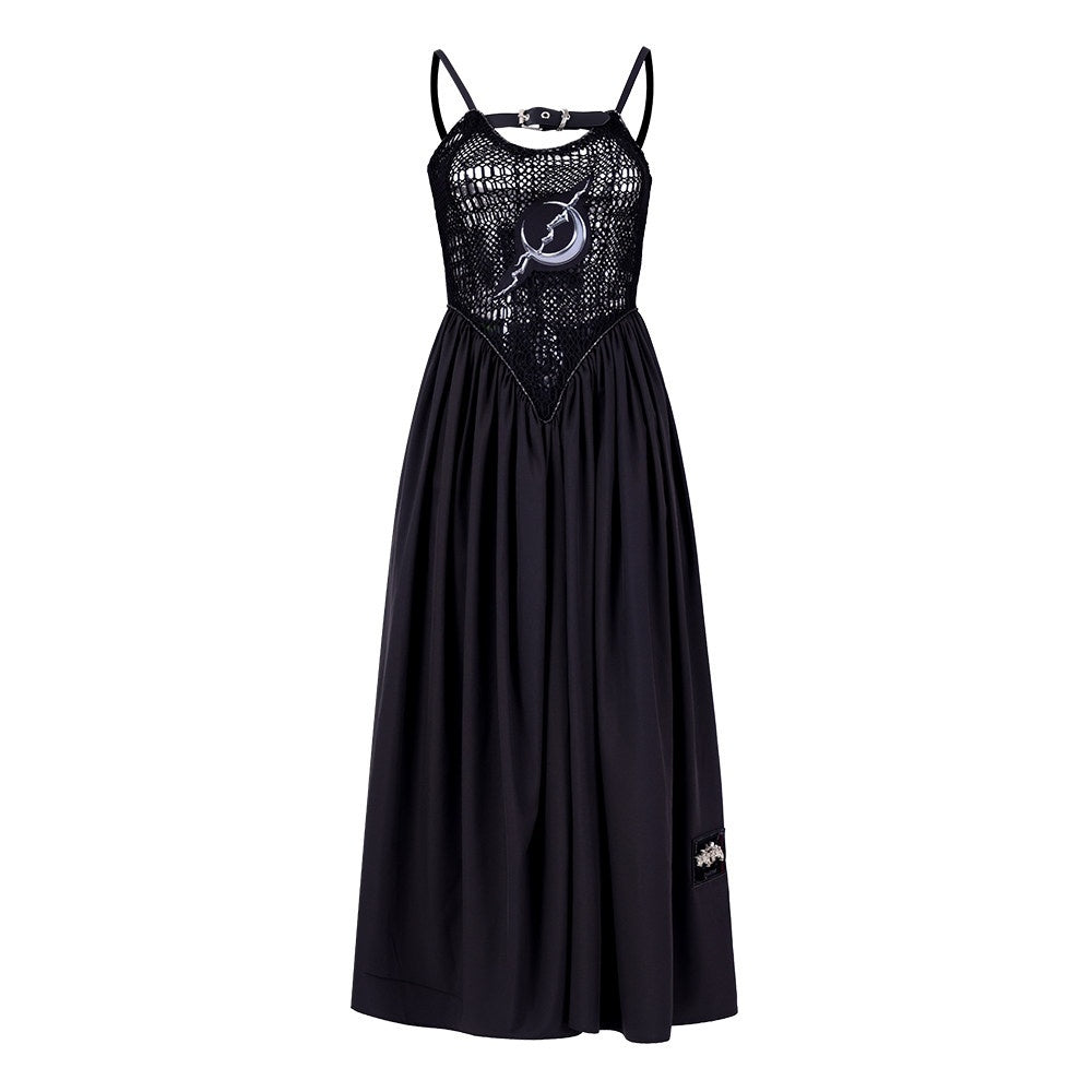 PINKSPINK_Black_Reversible_Mesh_Cutout_Punk_Y2k_Women's_Cotton_Slip_Maxi_Dresses_716729367546_MISSTT