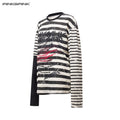 PINKSPINK_Burnout_Cutout_Striped_Patchwork_Raglan_Women's_Cotton_Long_Sleeve_T-shirts_1047653004193_MISSTT