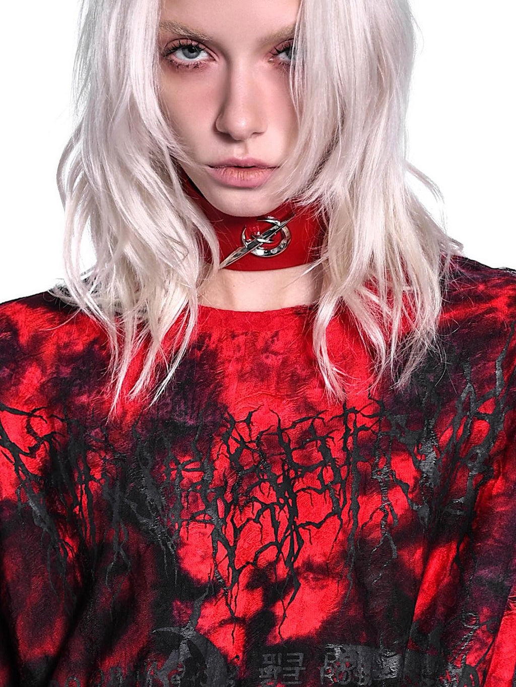 PINKSPINK Celestial Star Moon Punk Rock Multi Layer Alloy Pendant Women's Leather Chokers