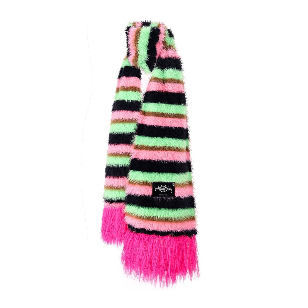 PINKSPINK_Color_Clash_Concept_Stripe_Knit_Women's_Faux_Cashmere_Scarves_&_Shawls_691897129356_MISSTT