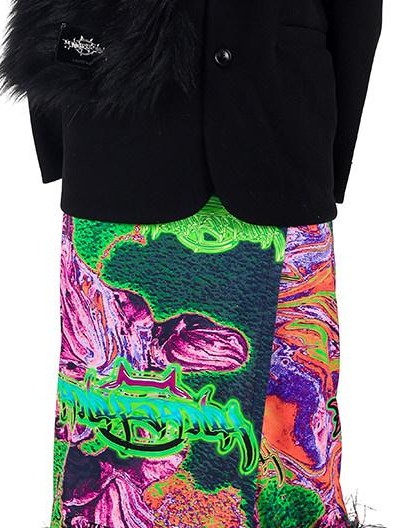 PINKSPINK Colorblock Reversible Oversized Single Breasted Straight Women's Blazers