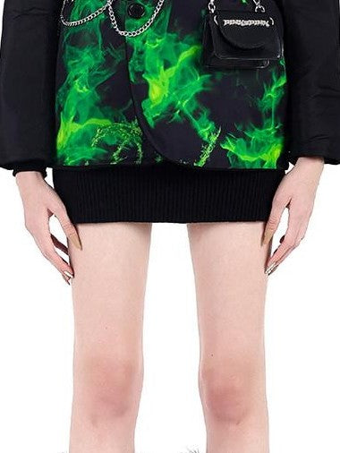 PINKSPINK Colorblock Reversible Oversized Single Breasted Straight Women's Blazers