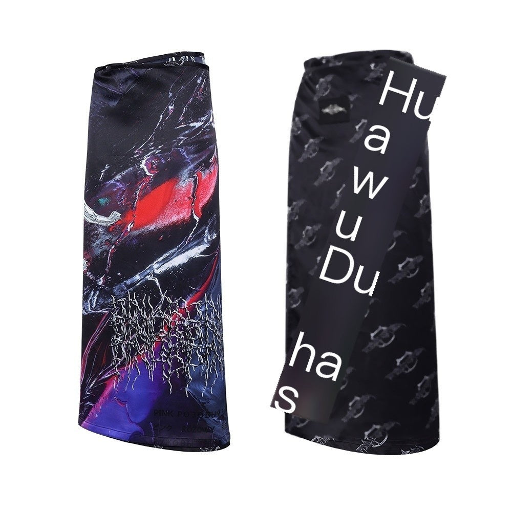 PINKSPINK_Cosmic_Iridescent_Thorn_Print_Reversible_Women's_Midi_Skirts_704101689861_MISSTT