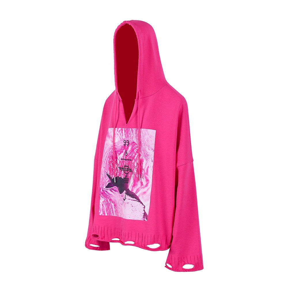 PINKSPINK_Cosmic_Psychedelic_Rock_Irregular_Distressed_V-neck_Printed_Women's_Hoodies_703813620167_MISSTT