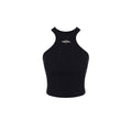 PINKSPINK_Cropped_Metal_Logo_Printed_Mesh_Patchwork_Women's_Stretch_Slim_Tank_Tops_788695685144_MISSTT