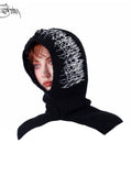 PINKSPINK Electric Thorn Logo Embroidered Balaclava Women's Knit Beanies
