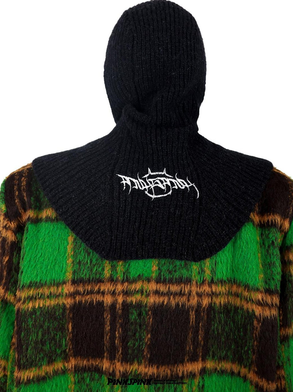 PINKSPINK Electric Thorn Logo Embroidered Balaclava Women's Knit Beanies
