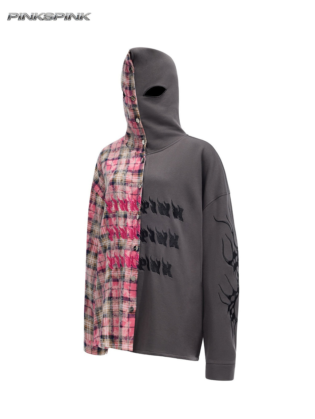PINKSPINK_Embroidered_Patchwork_Hooded_Punk_Women's_Cotton_Oversized_Tunic_Blouses_896230656582_MISSTT