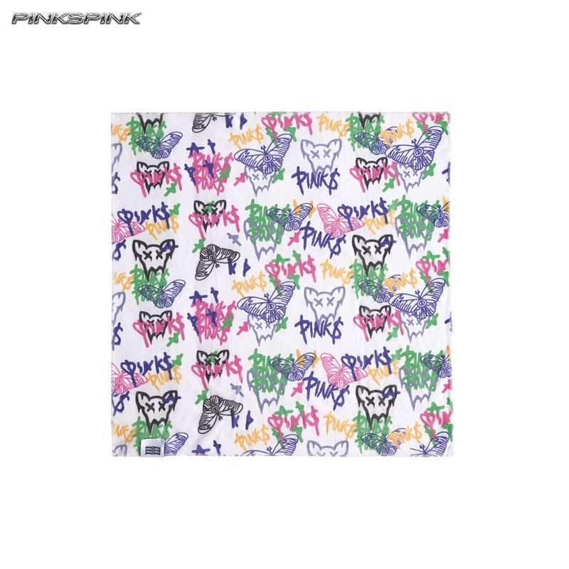 PINKSPINK_Graffiti_Butterfly_Cat_Digital_Print_Mesh_Women's_Polyester_Headdresses_927110615108_MISSTT