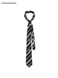 PINKSPINK_Metal_Punk_Striped_Women's_Neckties_1089979961960_MISSTT