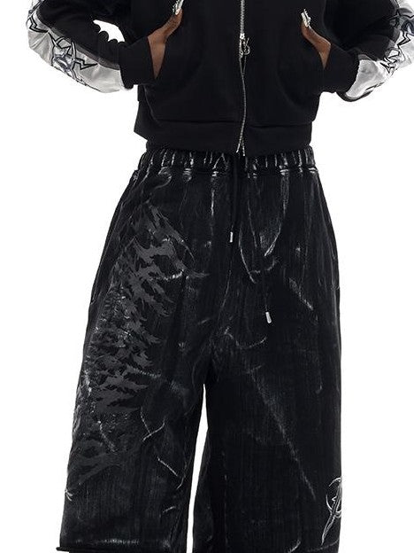 PINKSPINK Mirror High Neck Slim Fit Y2k Streetwear Women's Cropped Jackets