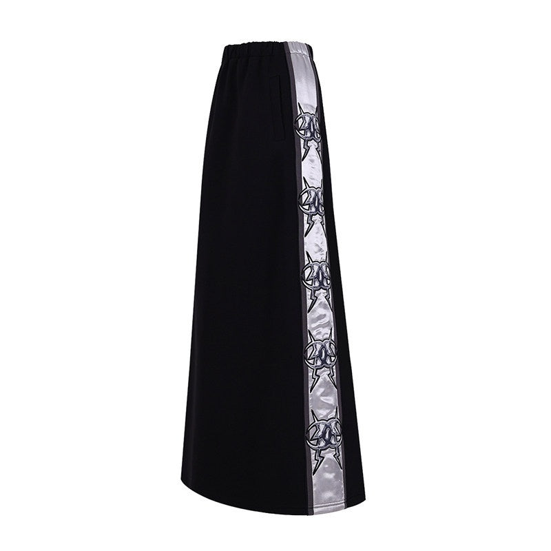 PINKSPINK_Mirror_Y2k_Embroidered_A_Line_Women's_Polyamide_Blend_Maxi_Skirts_968852396558_MISSTT