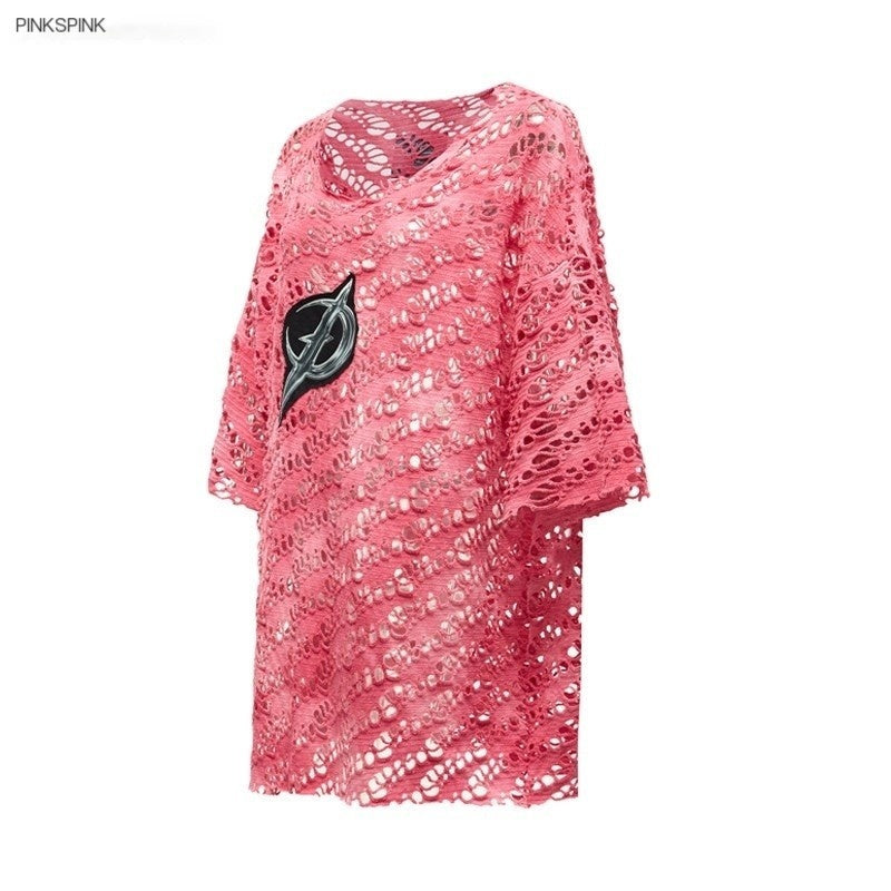 PINKSPINK_Pink_Gray_Gradient_Moon_Applique_Eyelet_Y2k_Women's_Mesh_Long_Sleeve_T-shirts_967483054543_MISSTT