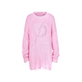 PINKSPINK_Pink_Mesh_Cutout_Hand_Distressed_Women's_Acrylic_Blend_Long_Sleeve_T-shirts_770453040929_MISSTT
