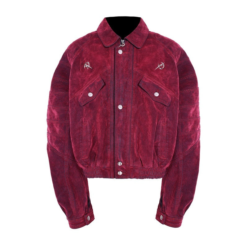 PINKSPINK_Red_Distressed_Radial_Shoulderpads_3d_Embellished_Women's_Velvet_Denim_Jackets_846168204562_MISSTT