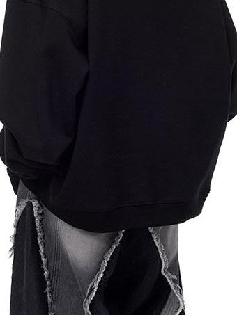 PINKSPINK Space Black Silver Double Zipper Structured Y2k Women's Polyester Hats