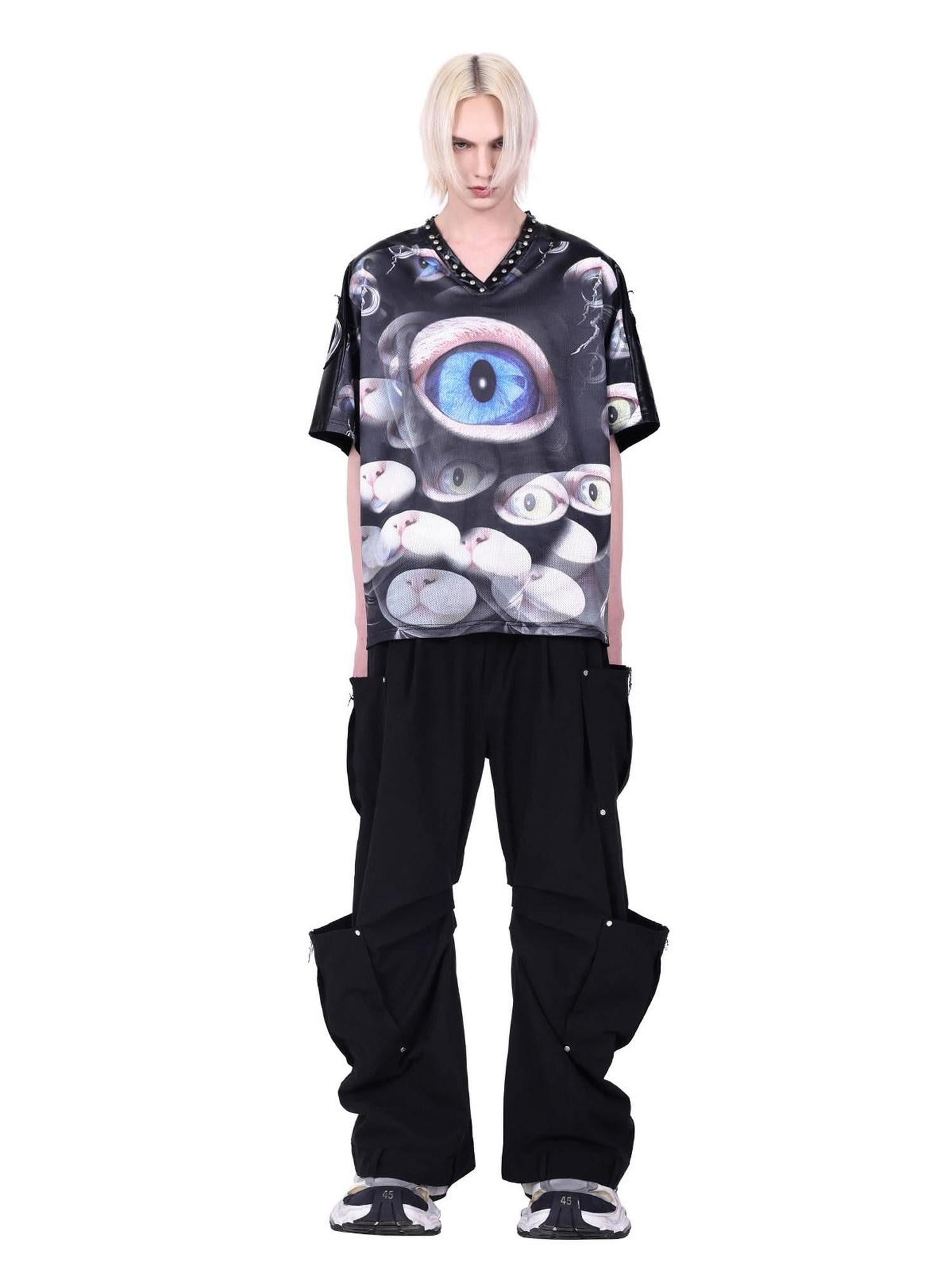 PINKSPINK Structured Pocket Low Rise Adjustable Waist Zip Women's Flare Pants