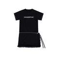 PINKSPINK_Studded_Deconstructed_Zipper_Split_Women's_Mesh_Short_Sleeve_T-shirts_801166761542_MISSTT