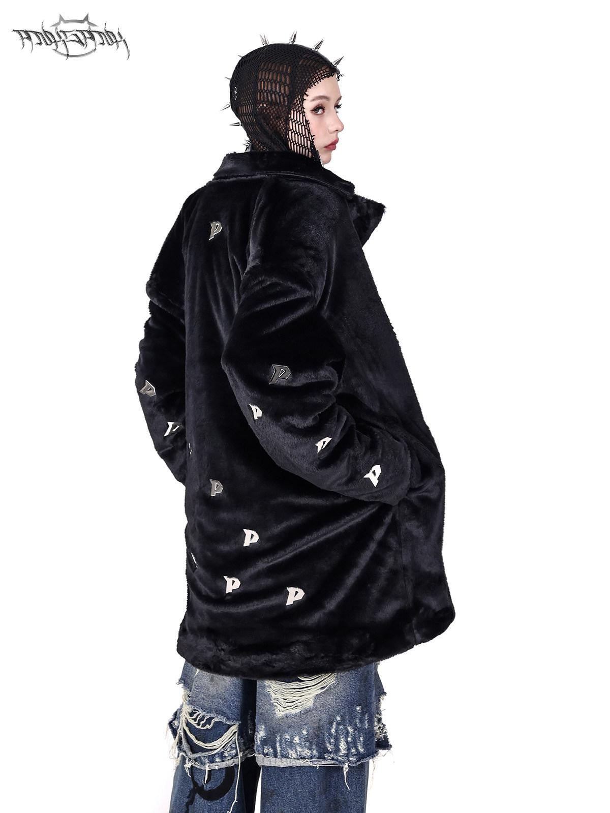 PINKSPINK Studded Patch Hooded Mesh Women's Cotton Long Sleeve T-shirts