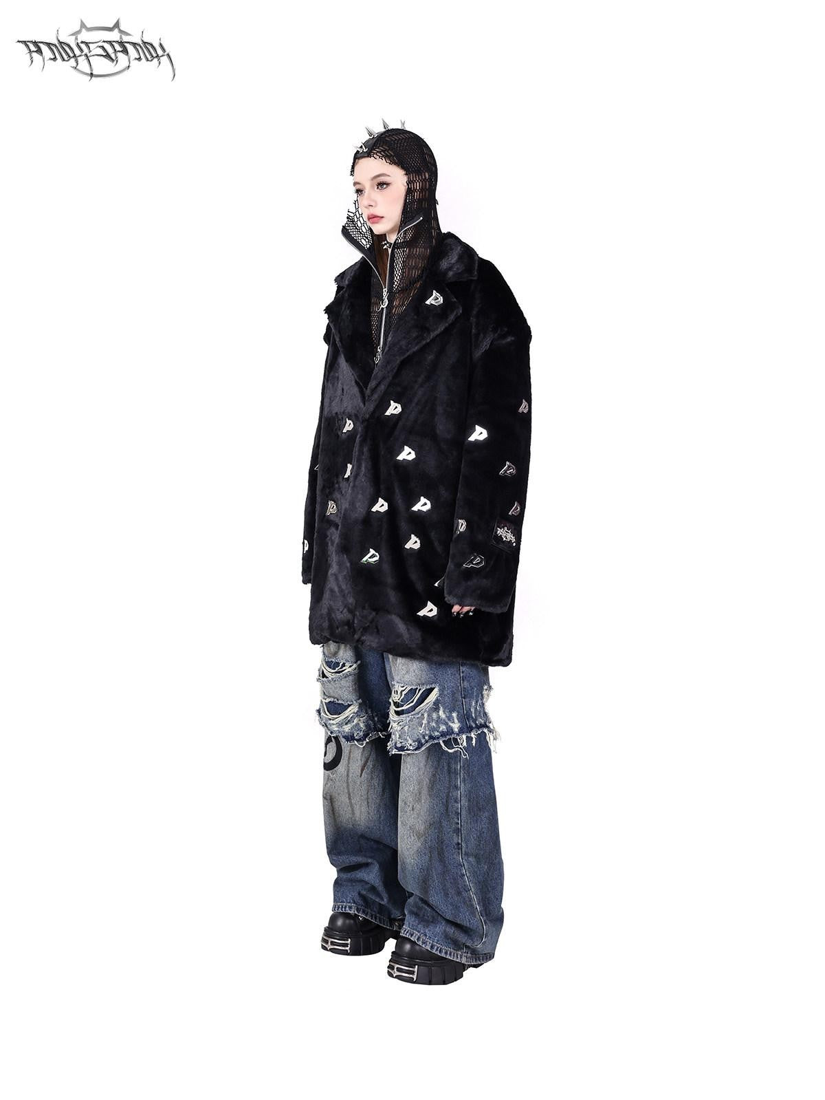 PINKSPINK Studded Patch Hooded Mesh Women's Cotton Long Sleeve T-shirts