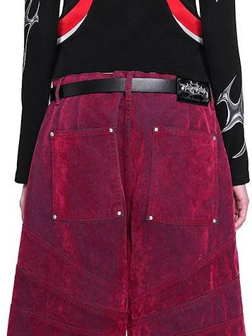PINKSPINK Y3k Racing Stripe Spliced Zip Polo Collar Women's Cotton Stretch Cardigans