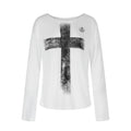 PoopyLii_Asymmetric_Cross_Sheer_Slouchy_Women's_Short_Sleeve_T-shirts_1057336485817_MISSTT